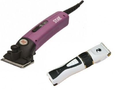 Lister Star Horse Clipper in Purple and Sierra Trimmer DEAL + FREE bag